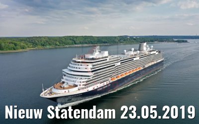 Nieuw Statendam 23.05.2019 Kieler Förde
