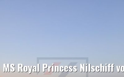 MS Royal Princess Nilschiff vor Assuan 11.04.2019