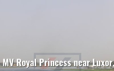 MV Royal Princess near Luxor, Nile river 09.04.2019