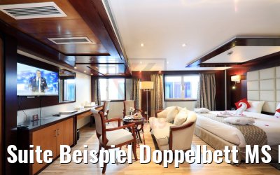 Suite Beispiel Doppelbett MS Blue Shadow