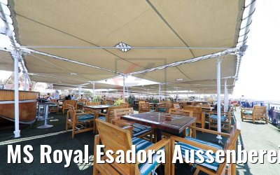 MS Royal Esadora Aussenbereich Lounge