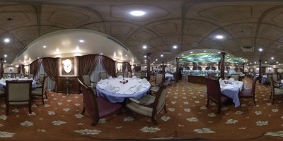 Restaurant MS Royal Princess 360-Grad Panorama