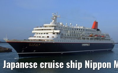 Japanese cruise ship Nippon Maru - port of Kaohsiung, Taiwan - February 04, 2013