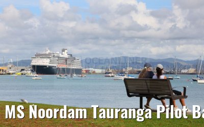 MS Noordam Tauranga Pilot Bay Beach