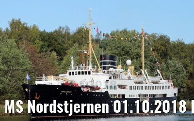 MS Nordstjernen 01.10.2018 Kiel Canal
