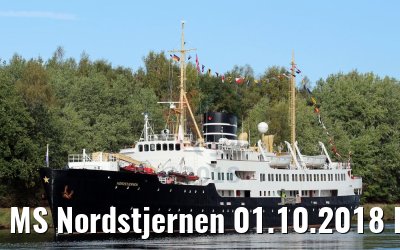 MS Nordstjernen 01.10.2018 Kiel Canal