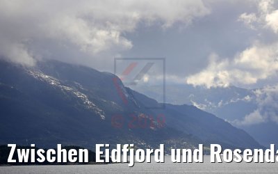 Zwischen Eidfjord und Rosendal MS Amera 29.08.2019