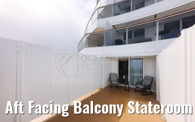 Aft Facing Balcony Stateroom 9292 Cat. B1 Norwegian Aqua