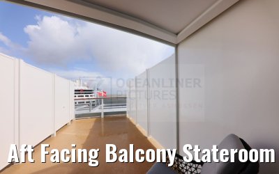 Aft Facing Balcony Stateroom 9292 Cat. B1 Norwegian Aqua