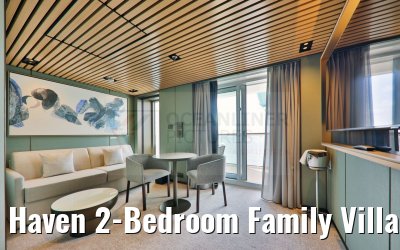 Haven 2-Bedroom Family Villa 14202 Cat. H6 Norwegian Aqua