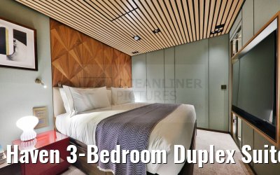 Haven 3-Bedroom Duplex Suite 15208 Cat. H8 Norwegian Aqua