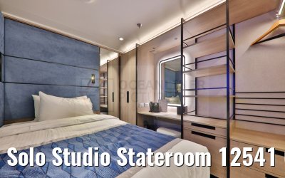 Solo Studio Stateroom 12541 Cat. T1 Norwegian Aqua