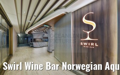Swirl Wine Bar Norwegian Aqua