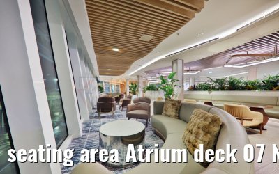seating area Atrium deck 07 Norwegian Aqua