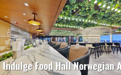 Indulge Food Hall Norwegian Aqua