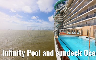 Infinity Pool and sundeck Ocean Boulevard Norwegian Aqua