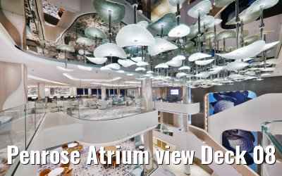 Penrose Atrium view Deck 08 Norwegian Aqua