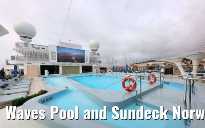 Waves Pool and Sundeck Norwegian Aqua