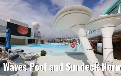 Waves Pool and Sundeck Norwegian Aqua