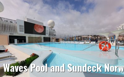 Waves Pool and Sundeck Norwegian Aqua