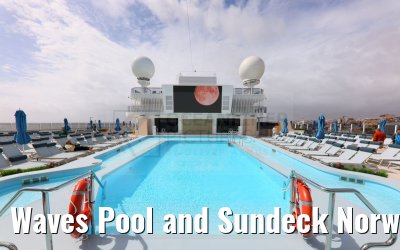 Waves Pool and Sundeck Norwegian Aqua