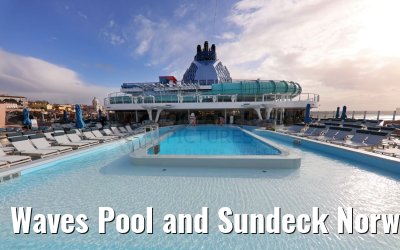 Waves Pool and Sundeck Norwegian Aqua