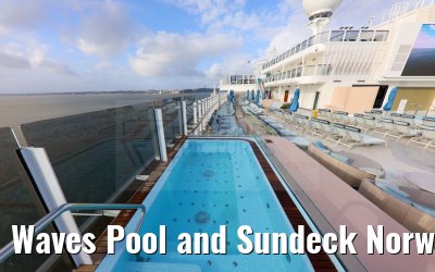 Waves Pool and Sundeck Norwegian Aqua