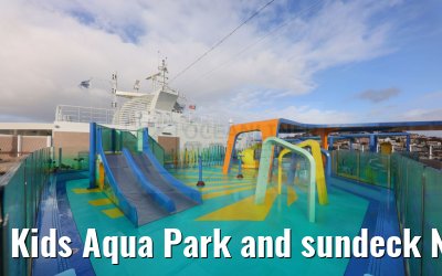 Kids Aqua Park and sundeck Norwegian Aqua