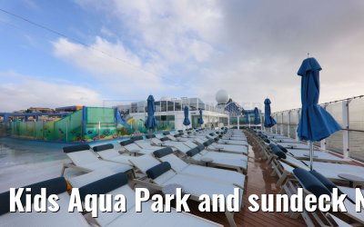 Kids Aqua Park and sundeck Norwegian Aqua