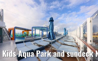 Kids Aqua Park and sundeck Norwegian Aqua