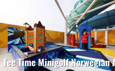 Tee Time Minigolf Norwegian Aqua