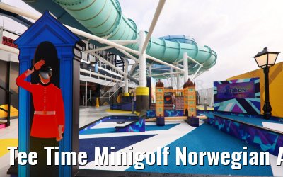 Tee Time Minigolf Norwegian Aqua