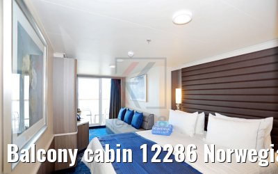 Balcony cabin 12286 Norwegian Bliss