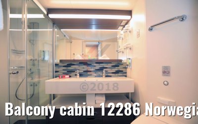 Balcony cabin 12286 Norwegian Bliss