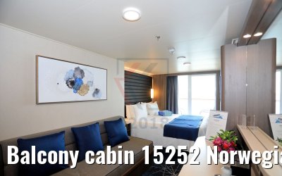 Balcony cabin 15252 Norwegian Bliss
