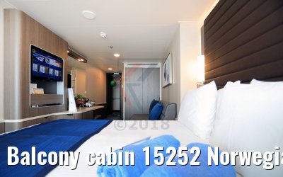 Balcony cabin 15252 Norwegian Bliss