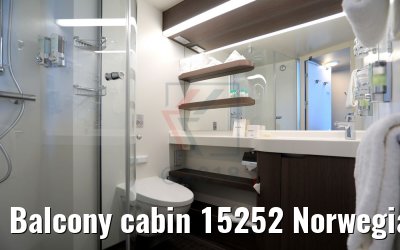 Balcony cabin 15252 Norwegian Bliss