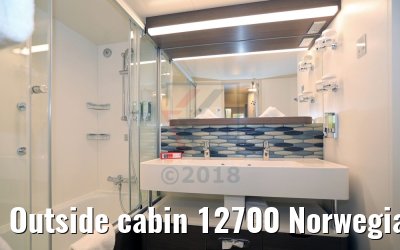 Outside cabin 12700 Norwegian Bliss
