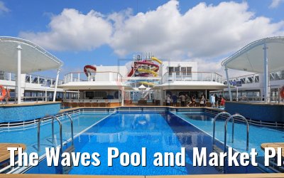 The Waves Pool and Market Place Norwegian Breakaway