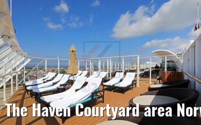 The Haven Courtyard area Norwegian Breakaway