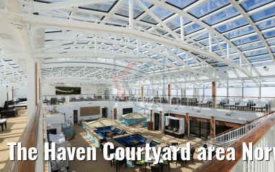 The Haven Courtyard area Norwegian Breakaway