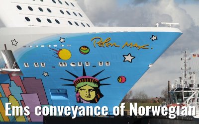Ems conveyance of Norwegian Breakaway - 13th March 2013