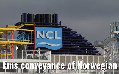 Ems conveyance of Norwegian Breakaway - 13th March 2013
