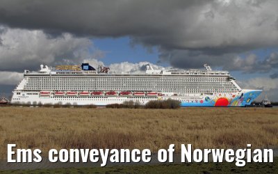 Ems conveyance of Norwegian Breakaway - 13th March 2013