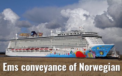 Ems conveyance of Norwegian Breakaway - 13th March 2013