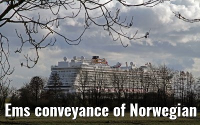 Ems conveyance of Norwegian Breakaway - 13th March 2013