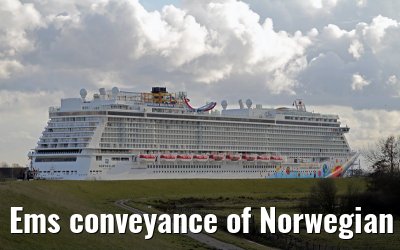 Ems conveyance of Norwegian Breakaway - 13th March 2013
