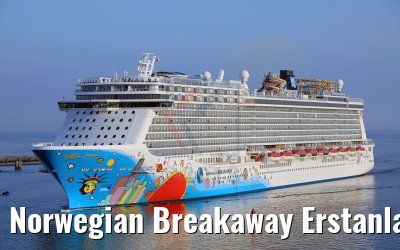 Norwegian Breakaway Erstanlauf Warnemünde 12.05.2018