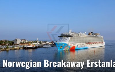 Norwegian Breakaway Erstanlauf Warnemünde 12.05.2018