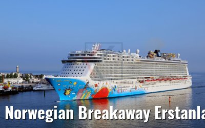 Norwegian Breakaway Erstanlauf Warnemünde 12.05.2018